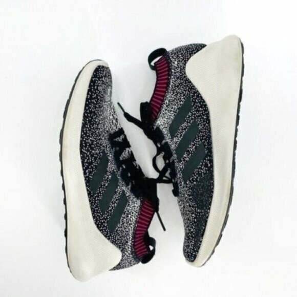 Adidas Women's PureBounce Breast Cancer Awareness Black 8 Running Comfy Sneakers - Picture 4 of 8
